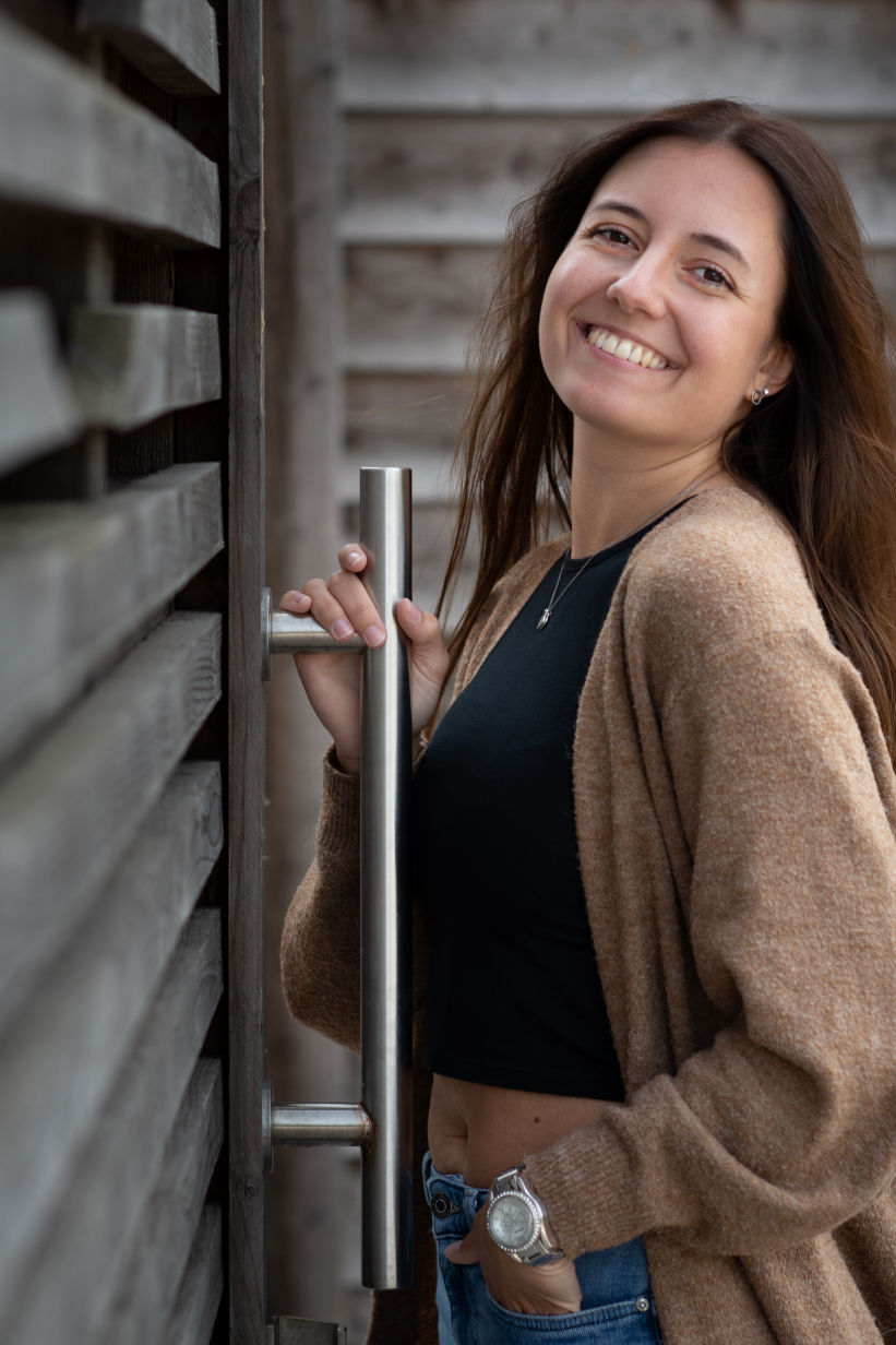 Outdoor Shooting mit Angelina in Kevelaer im Solegarten St. Jakob